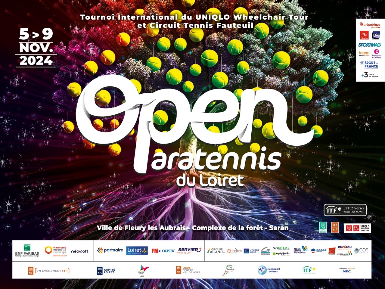 L’Open Paratennis du Loiret, du 5 au 9 novembre 